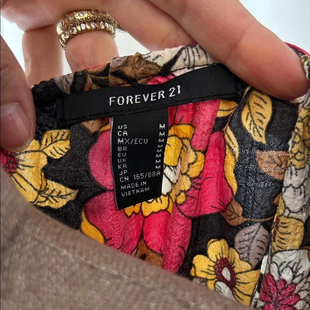 Fall Floral Maxi Dress - Picture 8 of 9